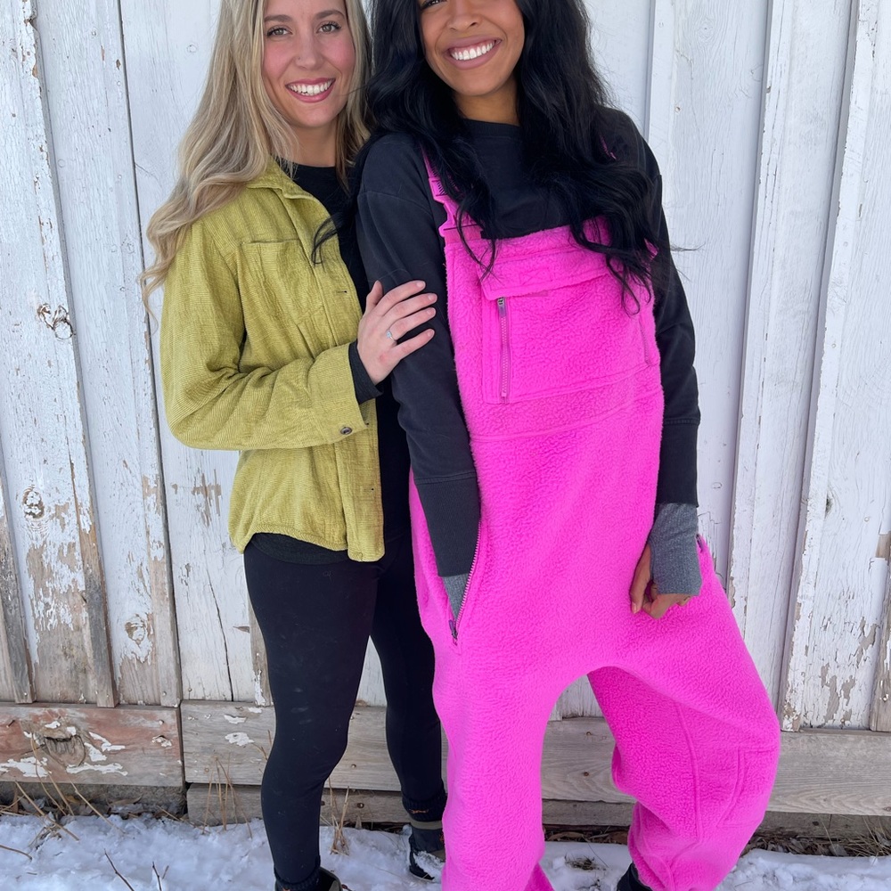 Free People hit the slopes Salopette